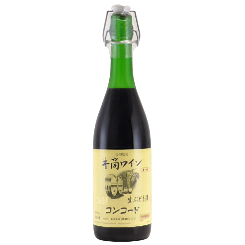 井筒ワイン 無添加生ワイン コンコード 赤 720ml