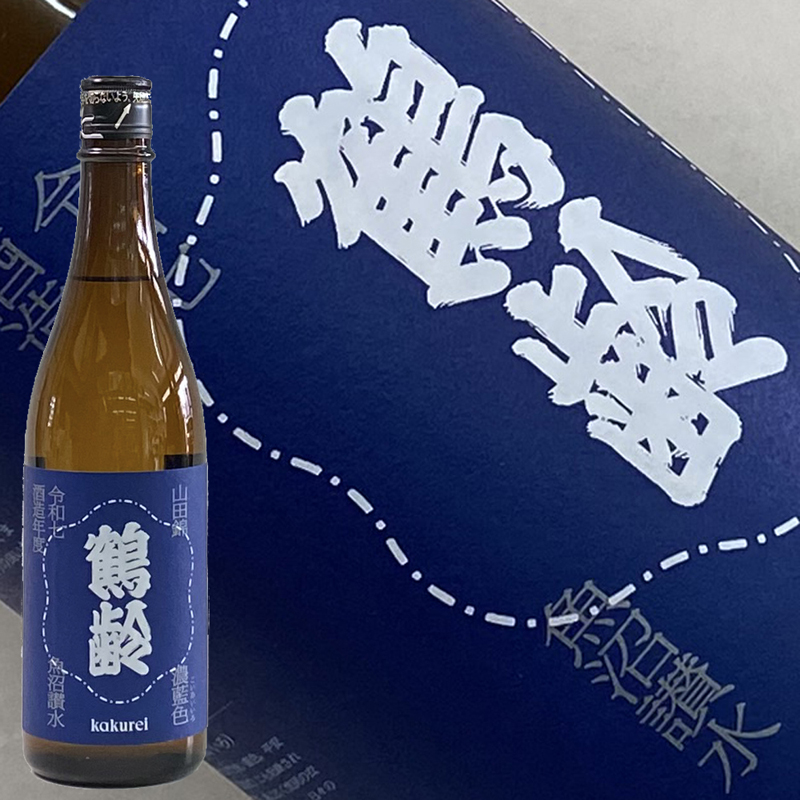 鶴齢 風味絶佳 濃藍色 720ml