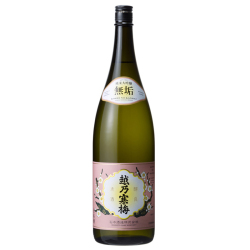 越乃寒梅 純米大吟醸 無垢1800ml