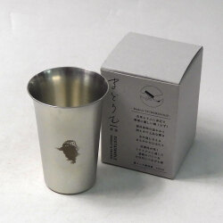 ぐい呑み 雪男 150ml 銅×錫メッキ