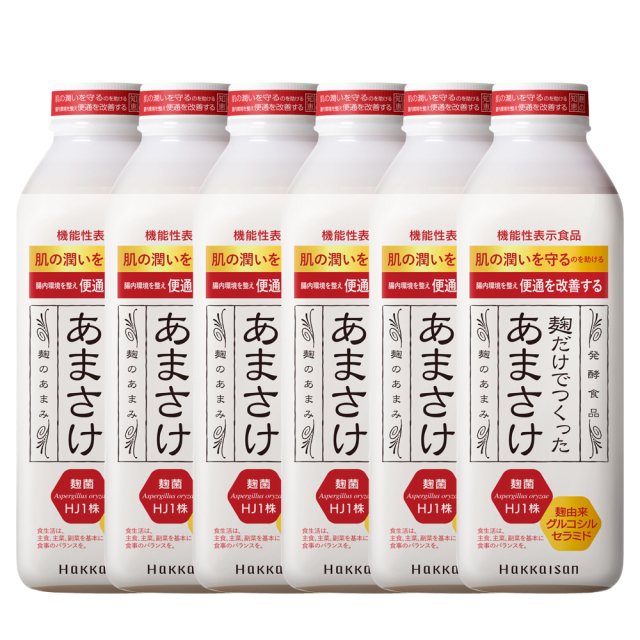 八海山 あまさけ 甘酒 麹だけでつくった あま酒 825g×6本