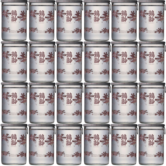 日本酒 鶴齢 芳醇 ワンカップ 180ml×24本 かくれい 青木酒造 新潟県