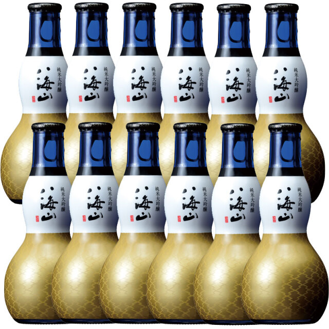 日本酒 八海山 純米大吟醸 精米歩合45% 180ml ×1箱（12本）