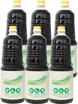 醤油 山崎醸造 かんろ 1800ml×6本 新潟県 ヤマサキ