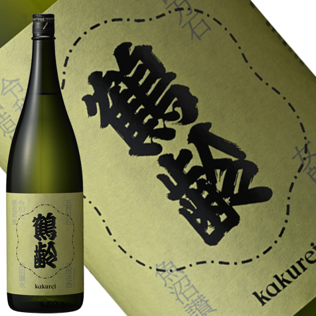 日本酒 鶴齢 7BY 風味絶佳 女郎花色 1800ml かくれい おみなえしいろ