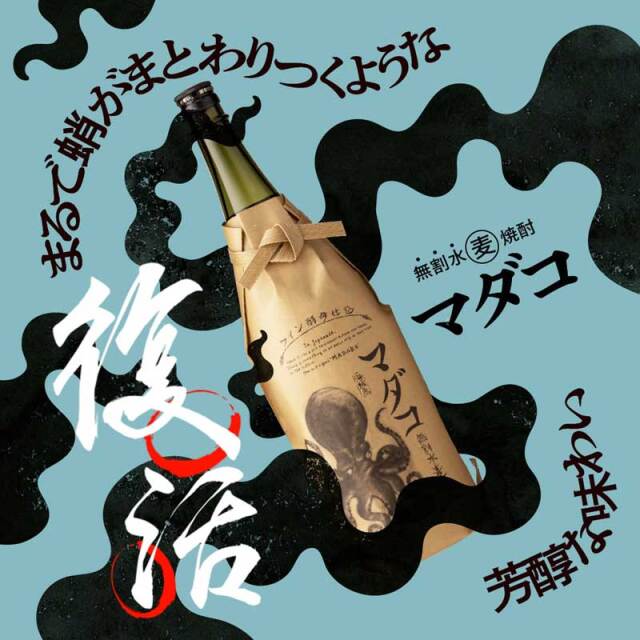 焼酎 麦 マダコ 720ml 酒蔵王手門 まだこ 宮崎県