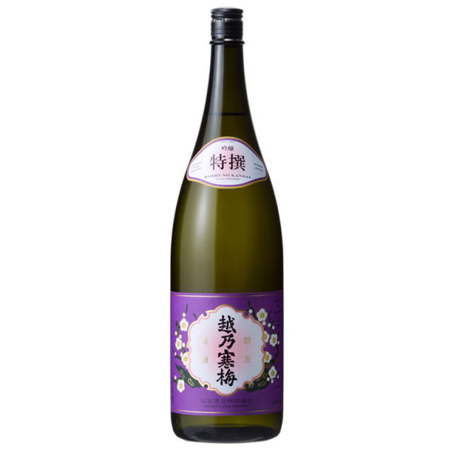 日本酒 越乃寒梅 吟醸 特撰1800ml 新潟県