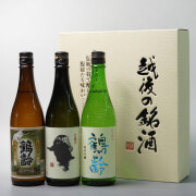日本酒 八海山・鶴齢・高千代 巻機720ml×3本飲み比べセット