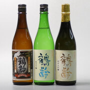 日本酒 鶴齢 純米・純米吟醸・純米大吟醸 720ml×3本 青木酒造 新潟県