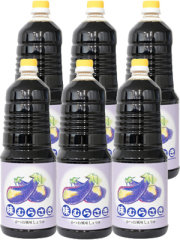 醤油 山崎醸造 味むらさき 1800ml×6本 新潟県 ヤマサキ