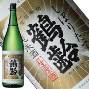 日本酒 鶴齢 純米酒しぼりたて 1800ml 青木酒造 新潟県