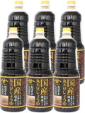 山崎醸造 国産丸大豆しょうゆ 1800ml×6本