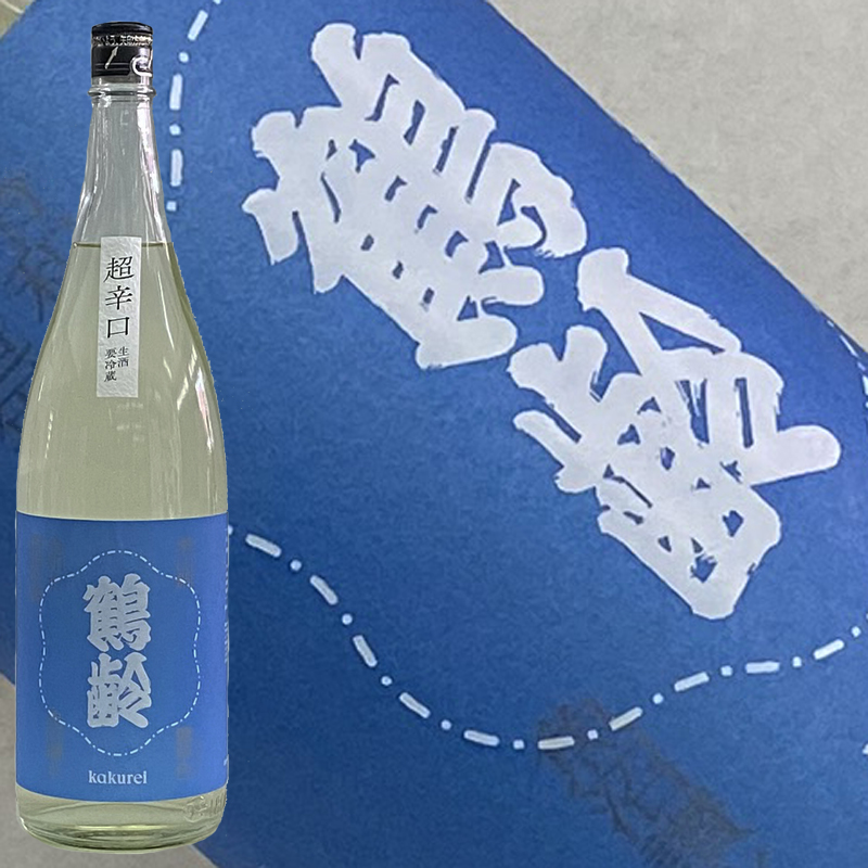 鶴齢 風味絶佳 露草色 1800ml