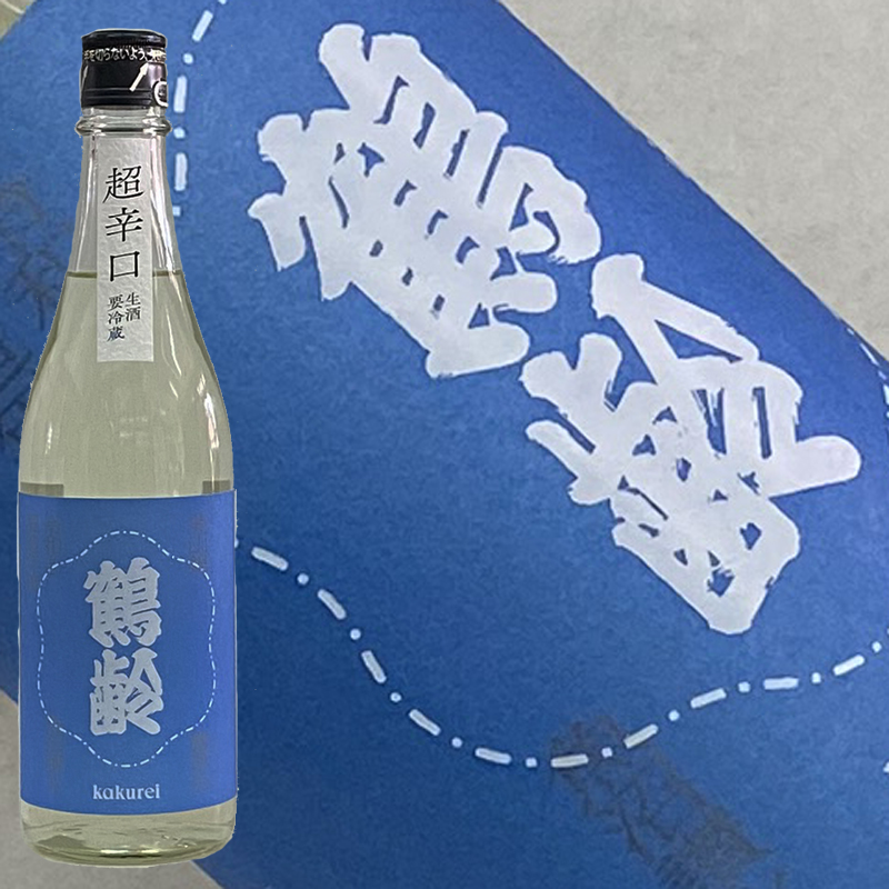 鶴齢 風味絶佳 露草色 720ml
