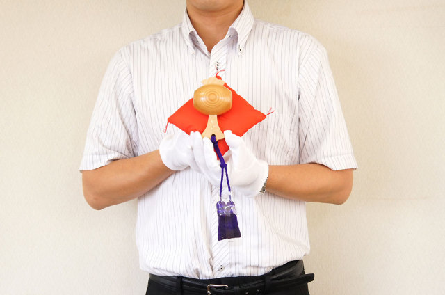 一つ一つ手造り。出雲大社ゆかりの縁起物打ち出の小槌－福こづち3号