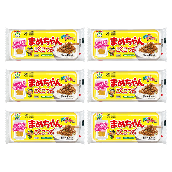 まめちゃん納豆　4パック入り×6セット