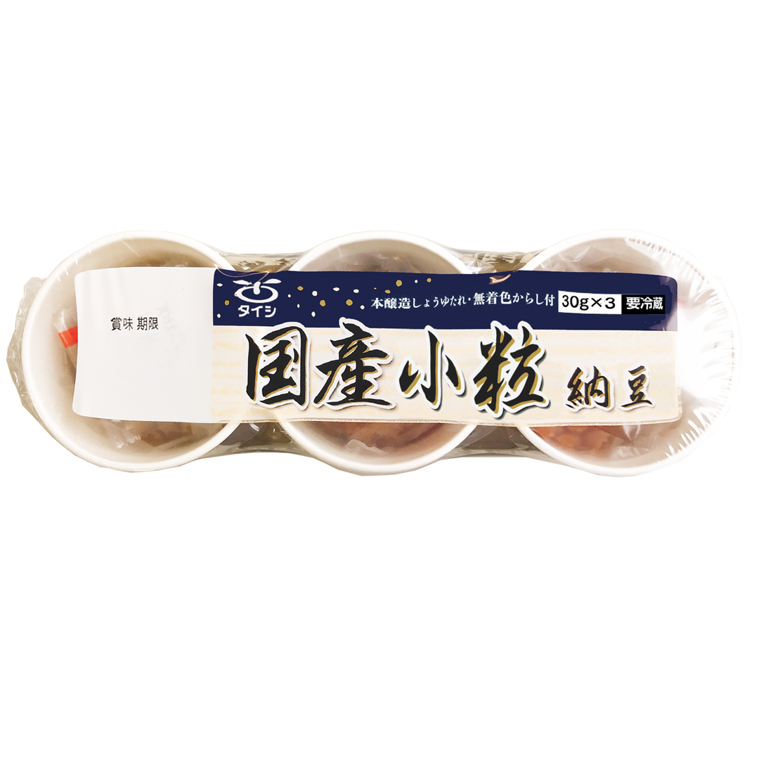 国産丸カップ納豆３P　1個