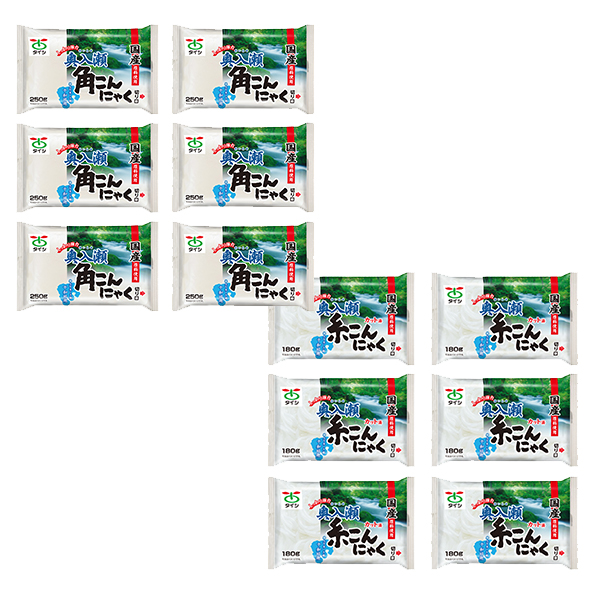 しっかり奥入瀬角こん・糸こんセット（角こん・糸こん）各6個　12個セット