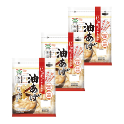 じゅわっとやわらか油揚げ　80g　3個セット