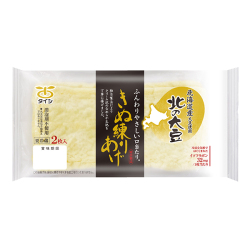 北の大豆 きぬ練りおあげ 2枚入り×1袋