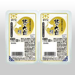 北の大豆　絹 360g（２コ分け）×1個