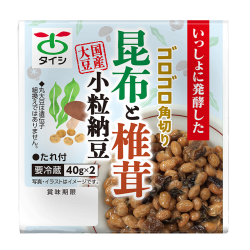 昆布椎茸小粒納豆40g＊２