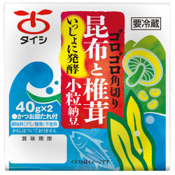 昆布椎茸小粒納豆40g＊２
