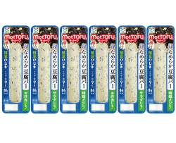 【定期購入】motTOFU国産なめらか豆腐バー枝豆ひじき　６本