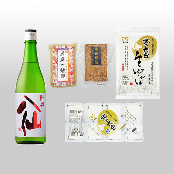 【送料無料】八仙と燻製豆腐セット