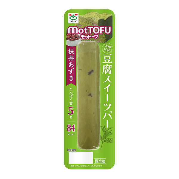 定期購入】motTOFU国産豆腐スイーツバー抹茶あずき 6本｜タイシネット