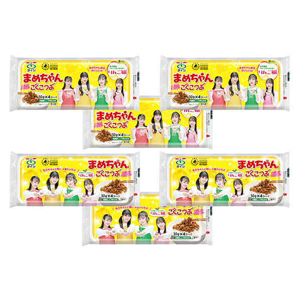 まめちゃん 4枚セット まめちゃん様専用 数量限定】まめちゃん納豆りんご娘パッケージ