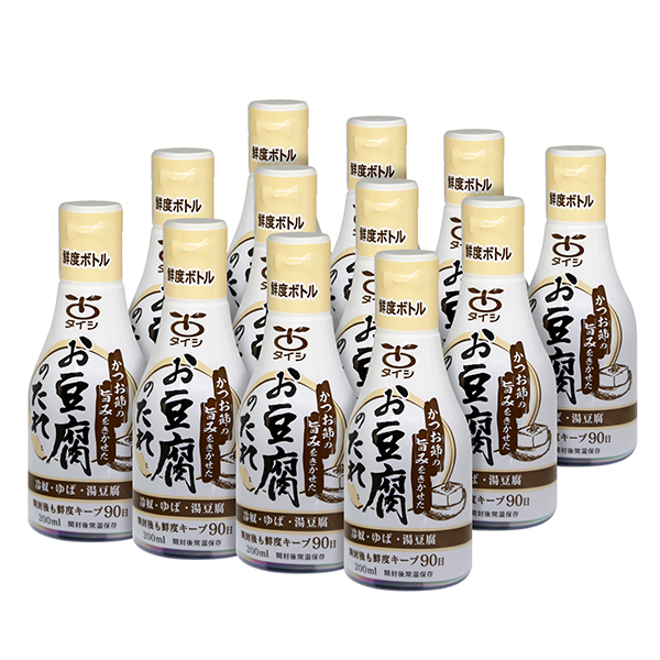 【お得な業務用・送料無料】お豆腐のたれ　200ml×12本セット