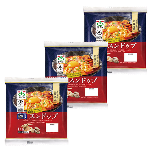 豆腐逸品 スンドゥブ 220g（タレ付） ３個セット