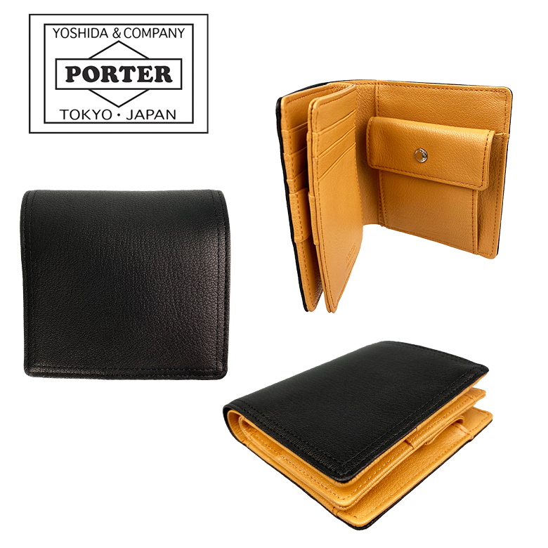 ポーター ダブル ウォレット 129-06012 PORTER DOUBLE 二つ折り財布 送料無料 ラッピング無料