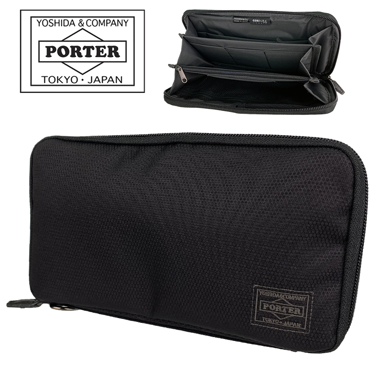 ポーター ディル トラベルウォレット 653-09110 PORTER DILL 長財布（ラウンドファスナータイプ） 【送料無料】 【ラッピング無料】
