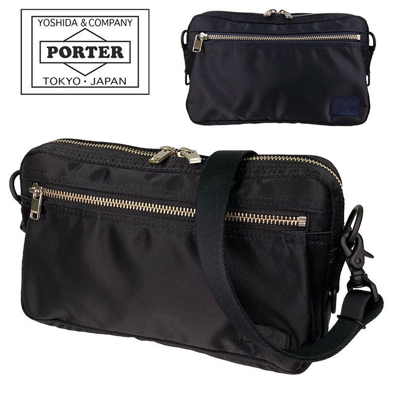 美品✨PORTER LIFT ショルダーバッグ ブラック LIFT（PORTER） ポーター リフト スリングショルダーバッグ 822