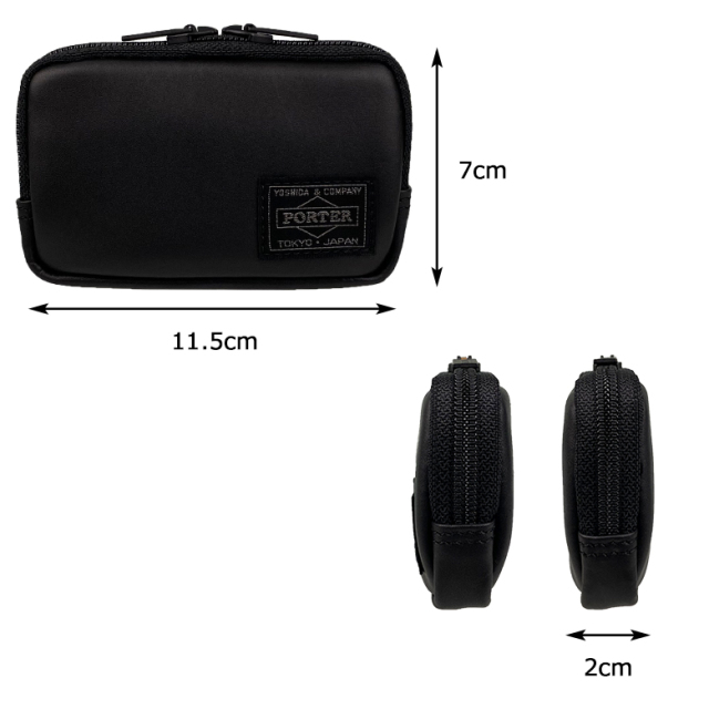 ポーター アルーフ マルチコインケース PORTER ALOOF 023-03763 送料