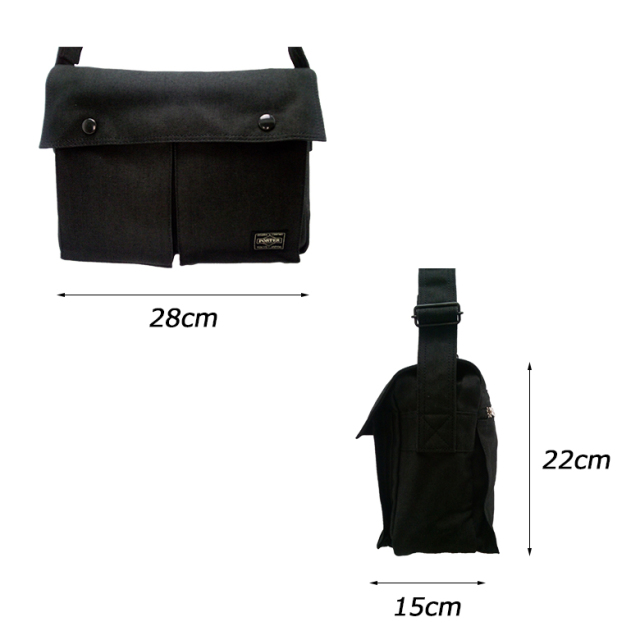ポーター スモーキー ショルダーバッグ 592-06582 PORTER SMOKY 【送料 