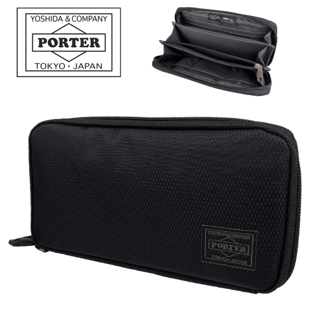 ポーター ディル ロングウォレット 653-09111 PORTER DILL 長財布（ラウンドファスナータイプ）【送料無料】 【ラッピング無料】