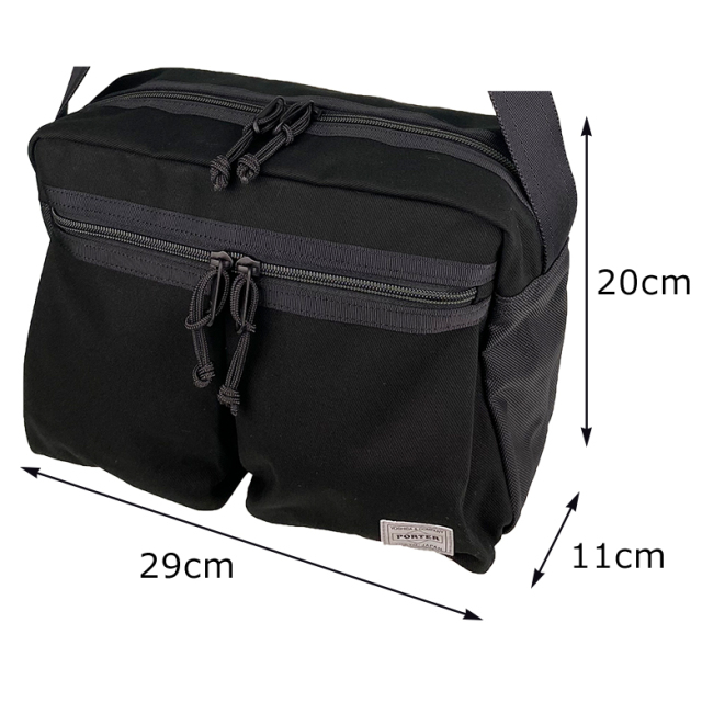 PORTER　オールレザー　ショルダーバッグ ポーター スイッチ ショルダーバッグ(L) 874-19673 PORTER
