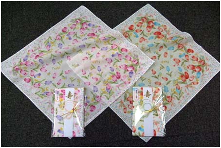 ネット限定！アイデア商品のお祝儀プリントハンカチーフ
