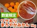 まろやかみかんわけあり5kg商品サムネイル