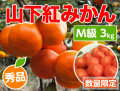 山下紅みかんM3kg商品サムネイル