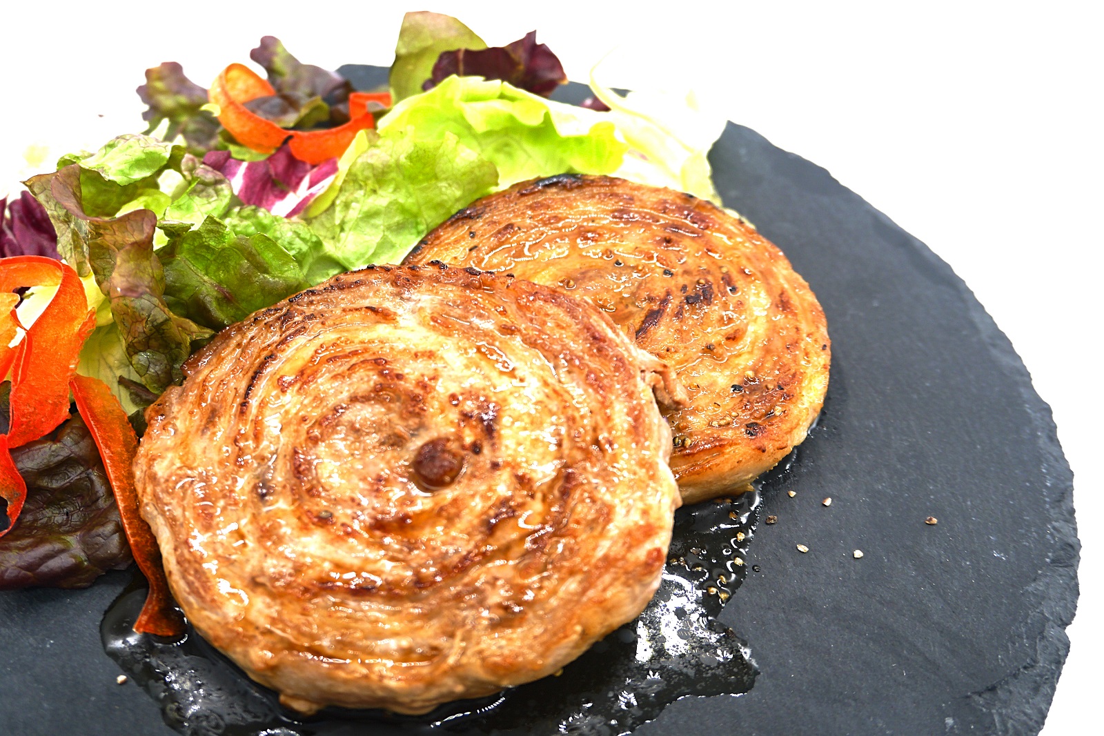 やまがた雪豚　ロールステーキ　料理画像