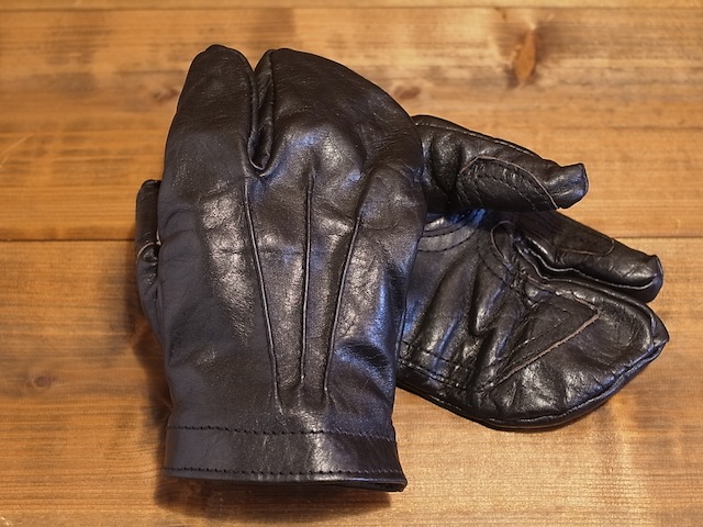 美品HESTRA3フィンガーミトングローブ ブラウンブラック HESTRA レザーミトン ヘストラ Topo 3-Finger MITTEN メンズ