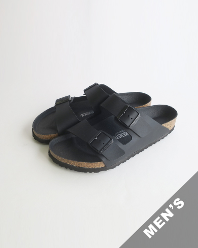 BIRKENSTOCK - Arizona Birko-Flor - BLACK - MEN'S ビルケンシュトック アリゾナ ビルコフロー