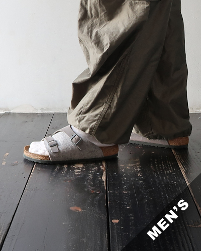 BIRKENSTOCK ビルケンシュトック ZURICH BIRKENSTOCK - Zurich Suede Leather - MINK - MEN'S