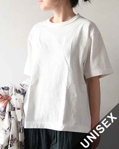 ASEEDONCLOUD | Handwerker | T-shirt (off white / beige / charcoal) | トップス ハンドベーカー ASEEDONCLOUD | Handwerker | T-shirt (off white / beige