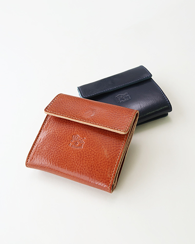 IL BISONTE イルビゾンテ メタリックレザー長財布