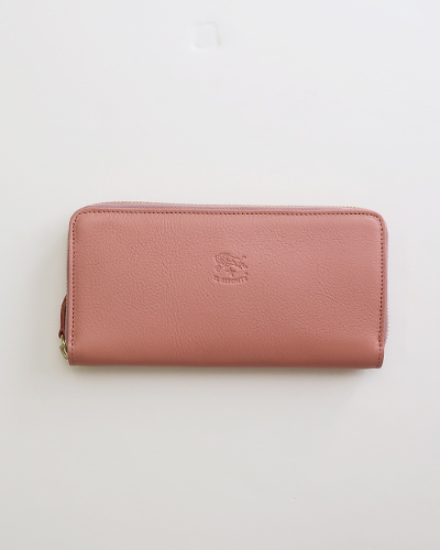 IL BISONTE イルビゾンテ カラーレザー ロングウォレット